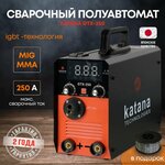 Сварочный аппарат полуавтомат KATANA GTX-250 сварка без газа и с газом на 250 А. - изображение