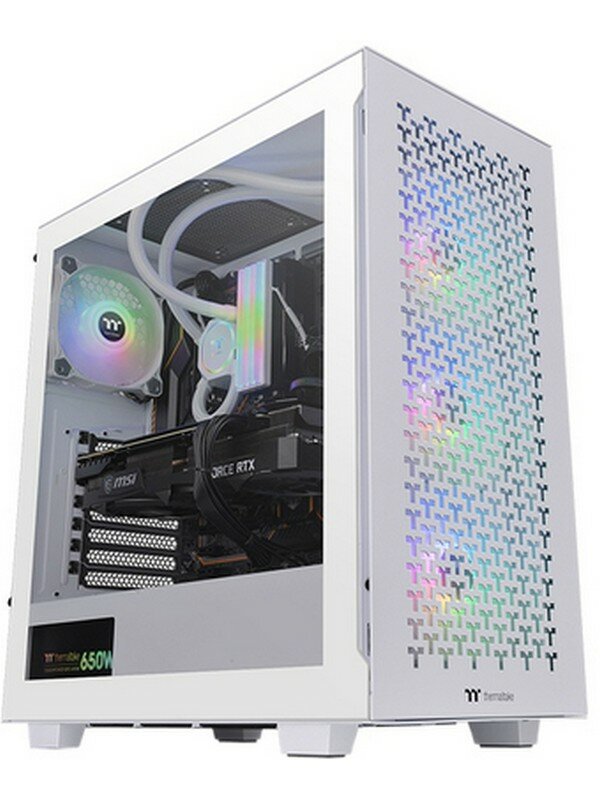 Корпус ATX Thermaltake V350 TG ARGB AIR, Midi-Tower, без БП, белый [ca-1s3-00m6wn-03]