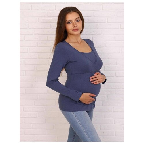 фото Лонгслив мамаландия джинс для беременных и кормящих (42)