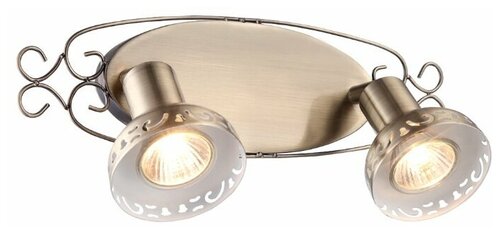 Спот Arte Lamp Focus A5219AP-2AB, кол-во ламп: 2 шт., 4500 К, бронзовый, 2 шт.