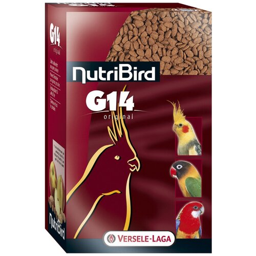 Versele-Laga корм NutriBird G14 Original для средних попугаев, 1кг