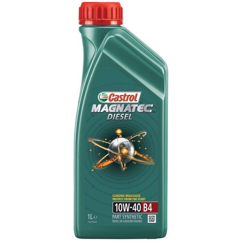 15CA2F Моторное масло Castrol Magnatec Diesel 10W-40 B4 Полусинтетическое 1 литр