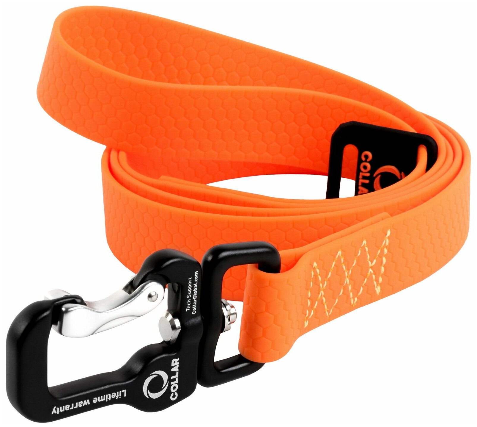 Поводок для собак Collar "Evolutor", оранжевый, 25 мм x 210 см