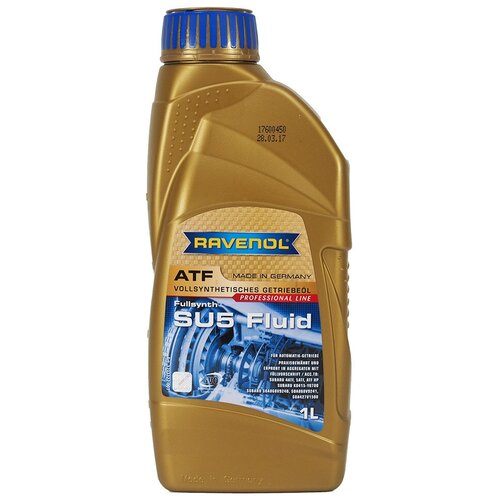 фото Трансмиссионное масло ravenol atf su5 fluid (1л) new