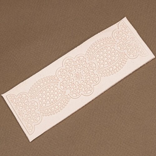 Текстурный мат для мастики Узор комби пластик 4,5х14 см