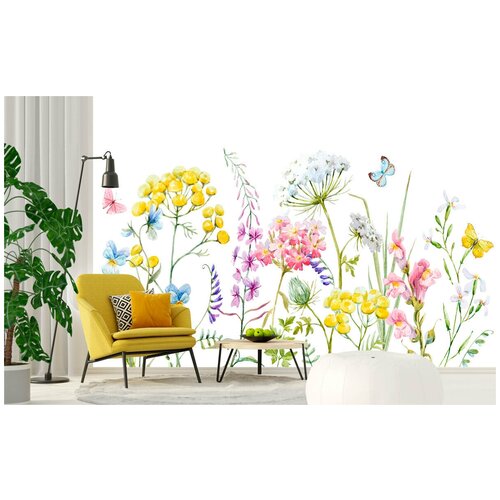 Фотообои HARMONY Decor Луговые цветы, 400 x 270 см ароматизатор спрей grass harmony луговые цветы 400 мл триггер