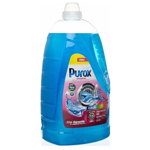 Гель для стирки цветного белья Purox, 5.3л