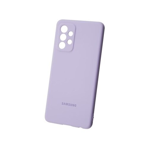 фото Панель-накладка samsung silicone cover purple для samsung galaxy a72