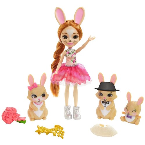 фото Игровой набор mattel royal enchantimals семья бристал кроли gyj08