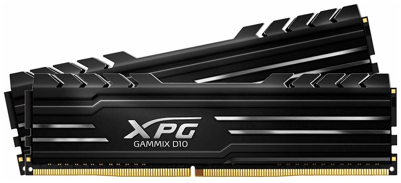 Оперативная память XPG Gammix D10 16 ГБ (8 ГБ x 2) DDR4 3200 МГц DIMM CL16 AX4U320038G16A-DB10