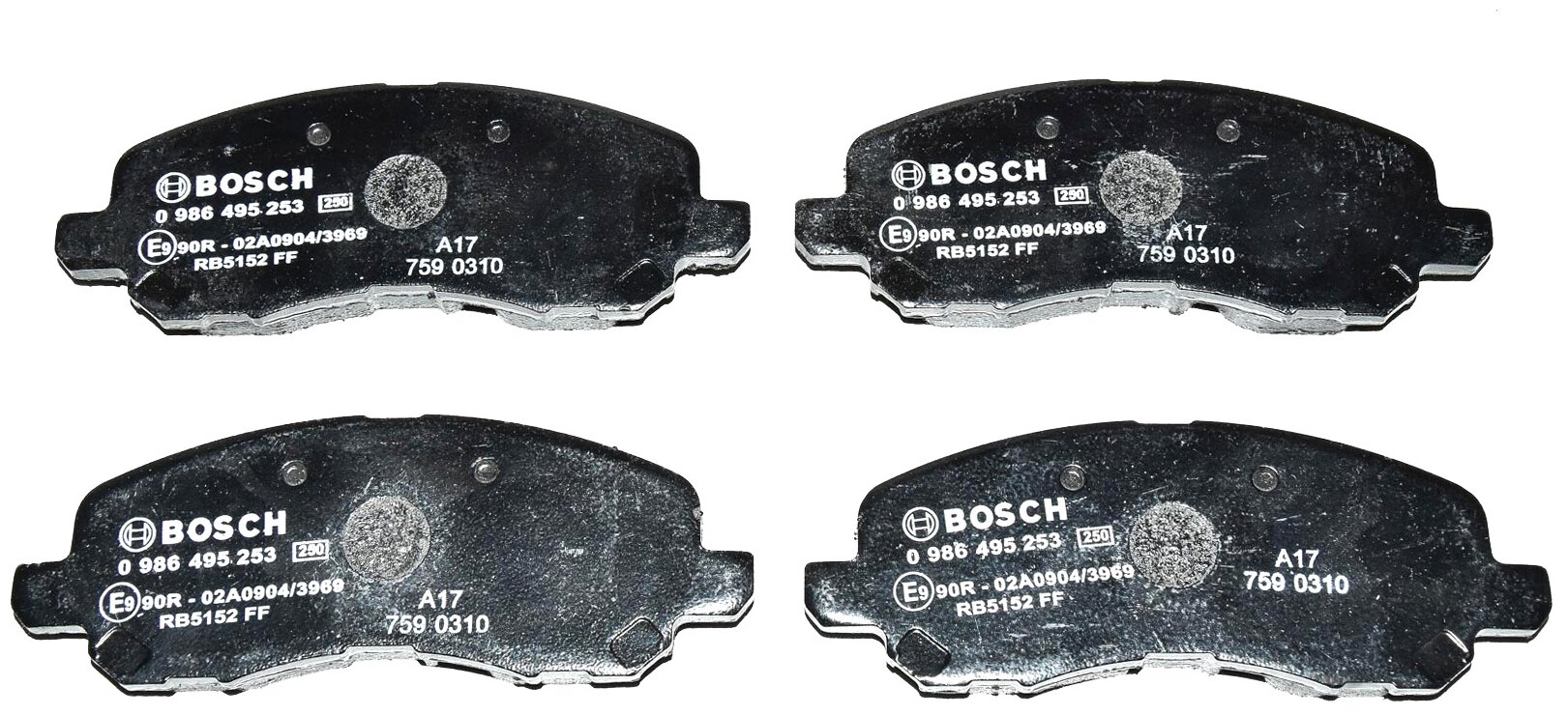 Колодки Тормозные Передние, Premium-2 Bosch арт. 0 986 495 253