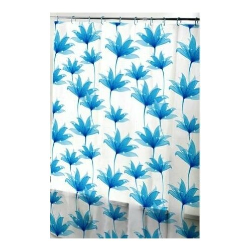 Шторка для ванной комнаты Лилии В комплекте С фильтром для душа