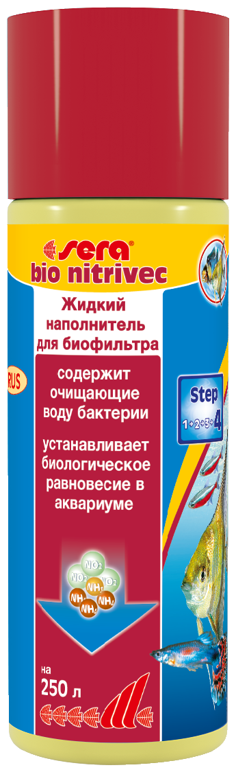 Sera Bio Nitrivec средство для запуска биофильтра, 100 мл - фотография № 1