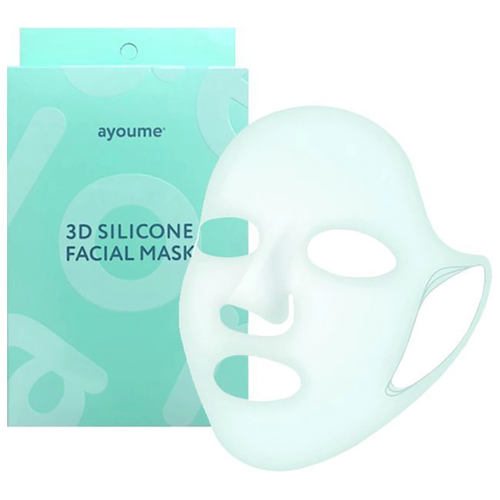 фото Ayoume маска 3d силиконовая для косметических процедур 3d silicone facial mask