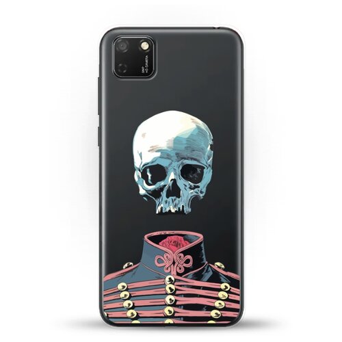 фото Силиконовый чехол череп на honor 9s andy & paul