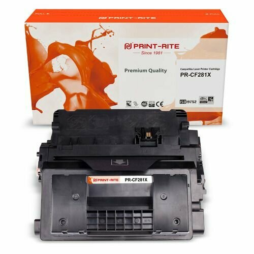 Картридж PRINT-RITE TFHA1IBPU1J, CF281X, черный / PR-CF281X картридж print rite tfc824bpu1j 719h черный pr 719h