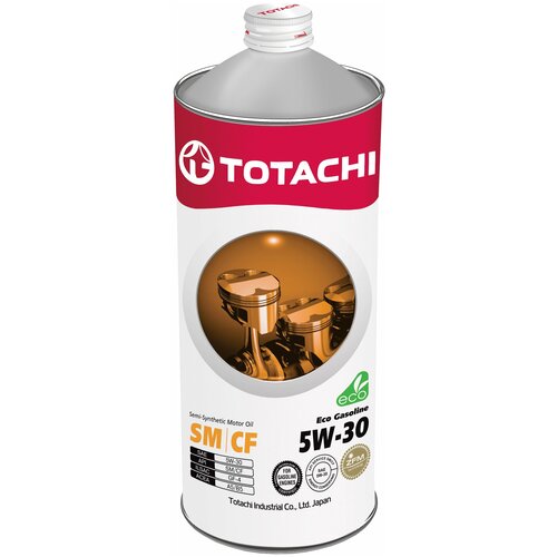 TOTACHI Eco Gasoline Semi-Synthetic SN/CF 5W-30 20л