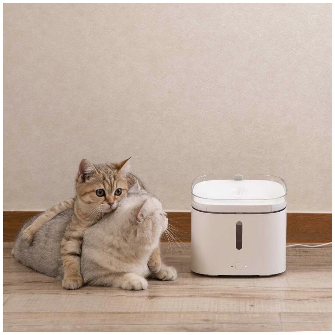 Поилка Xiaomi Фонтан для кошек и собак Mijia Smart Pet Water Dispenser 2 л white - фотография № 9