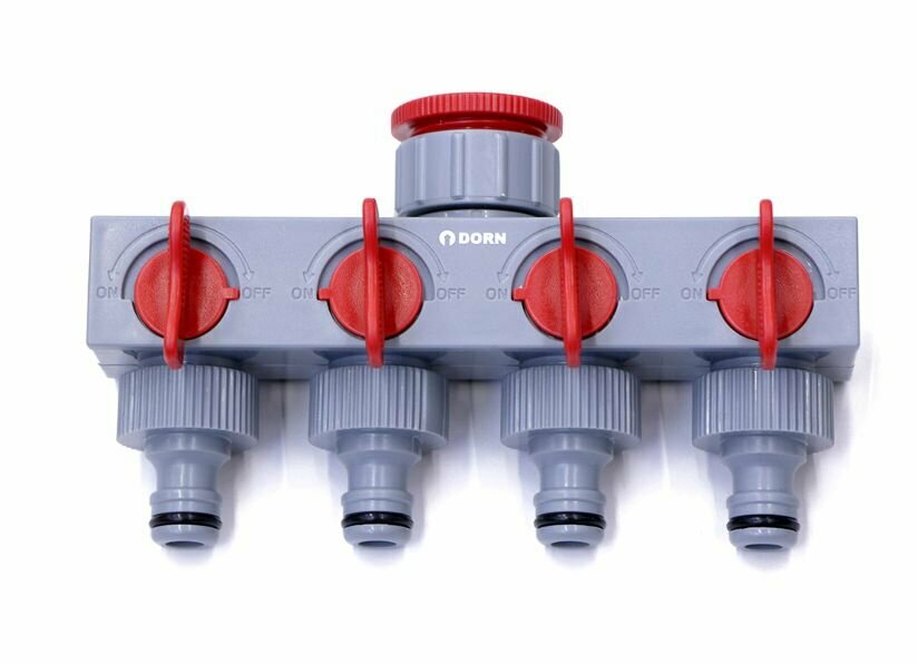 фото Распределитель воды 4-х канальный DORN