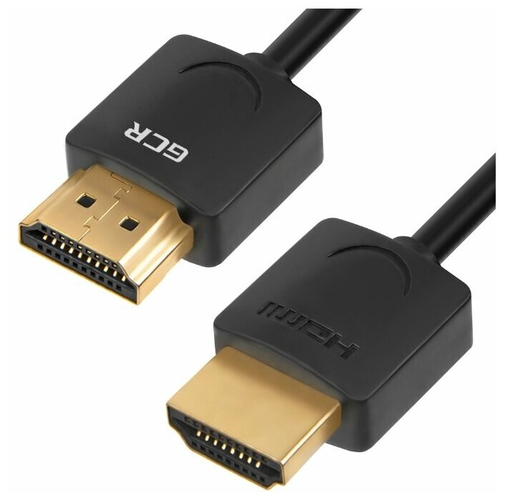 GCR Ультратонкий кабель HDMI2.0 для AppleTV, SLIM, 1.5m, белый, OD3.8mm, HDR 4:2:0, Ultra HD, 4K60Hz, 18.0 Гбит/с, 32/32 AWG Greenconnect HDMI (m) - HDMI (m) 1.5м (GCR-51482) - фото №15