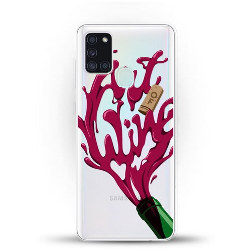 фото Силиконовый чехол art of wine на samsung galaxy a21s andy & paul