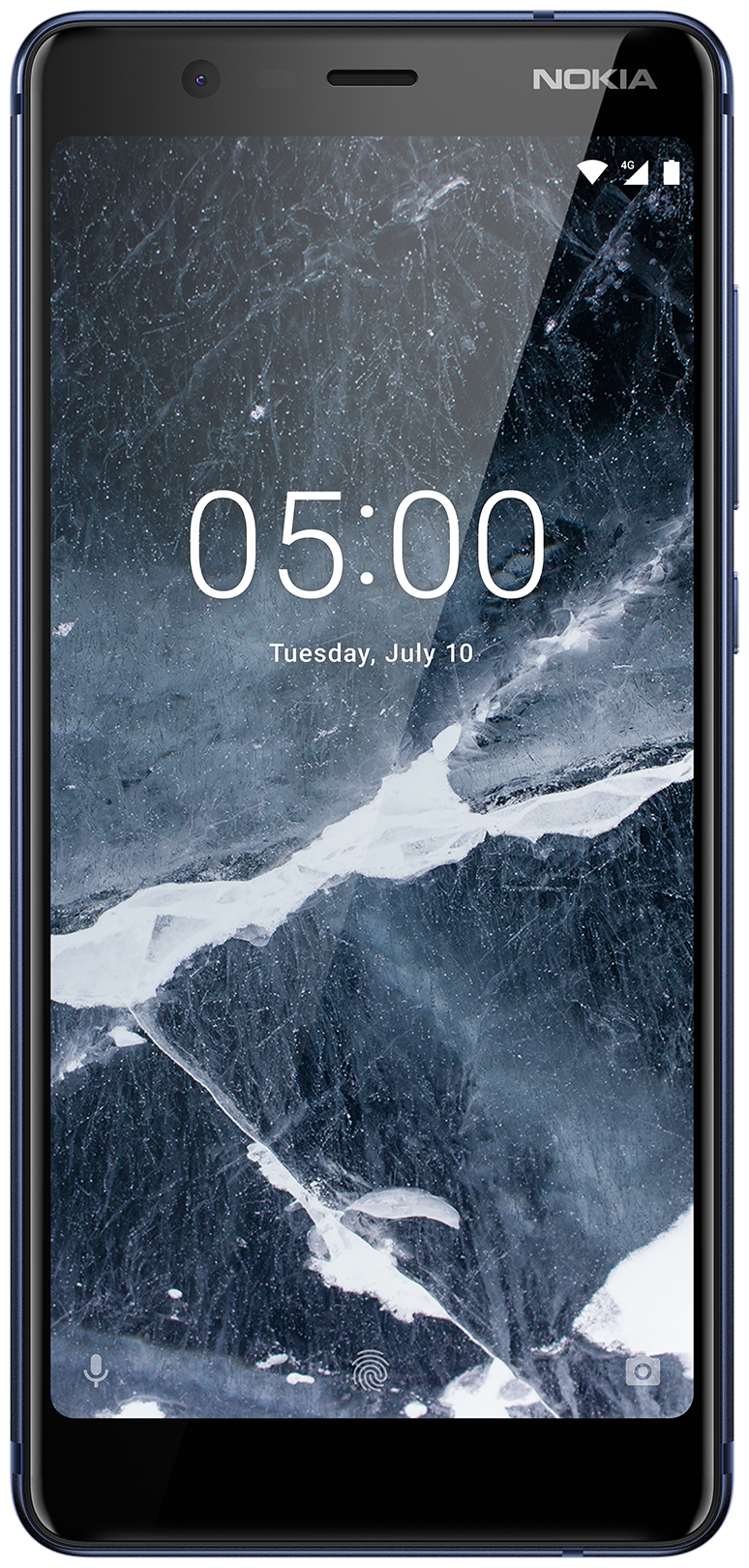 NOKIA 5.1 DS TA-1075 BLUE, 5.5'' 18:9 2160x1080, 2.0GHz, 8 Core, 2GB RAM, 16GB, up to 128GB flash, 16Mpix/8Mpix, 2 Sim, 2G, 3G, LTE, BT v4.2, WiFi 802.11 a/b/g/n/ac, GPS / AGPS, GLONASS, Micro-USB, 2970mAh, Android Oreo, 153g, 151.1 x 70.73 x 8.27, Прочны