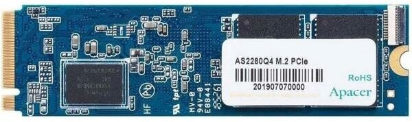 SSD диск Apacer M.2 AS2280Q4 1024 Гб PCIe Gen4x4 3D NAND AP1TBAS2280Q4U-1