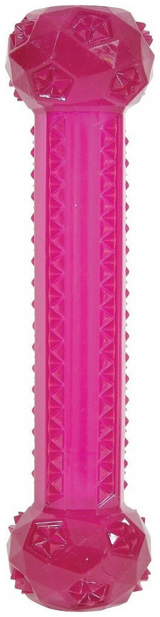 Игрушка для собак Zolux ,хрустящая палочка, термопластичная резина (малиновая), 25 см.(479079FRA)