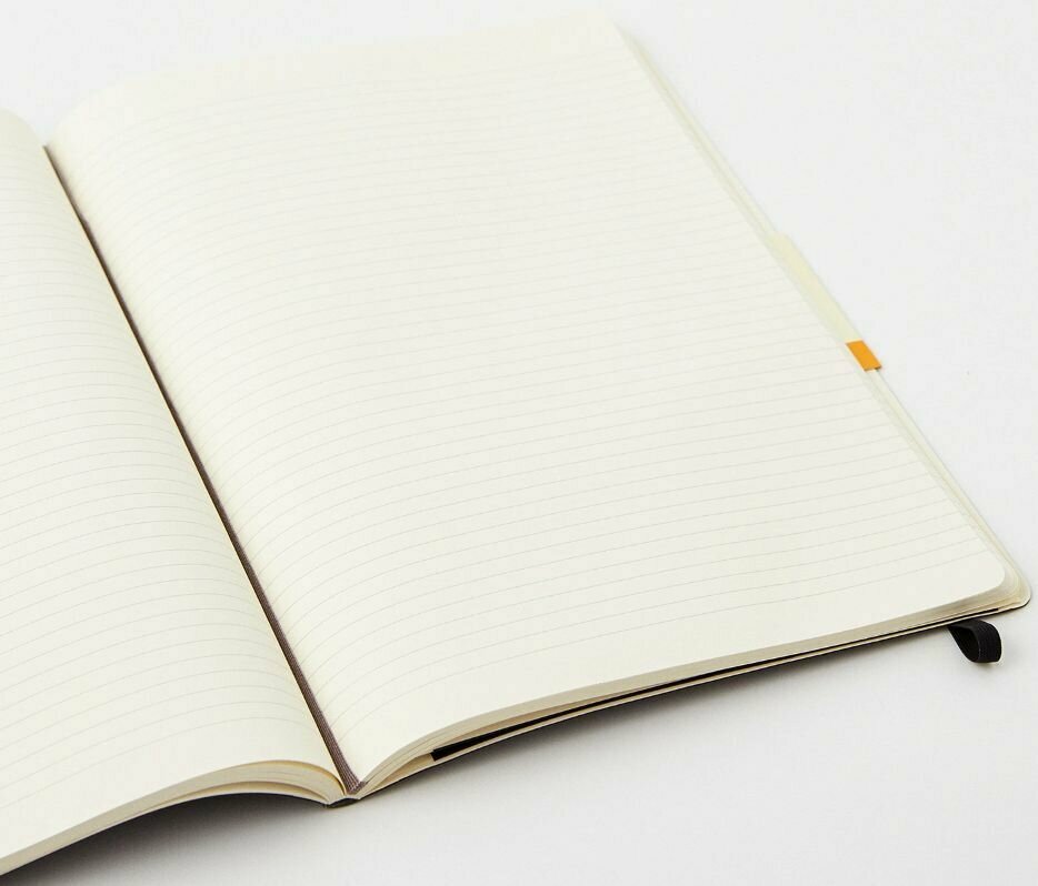 Блокнот Moleskine CLASSIC SOFT A4 192стр. линейка мягкая обложка черный - фото №12