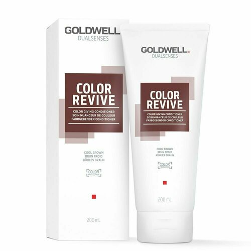 Goldwell Dualsenses Color Revive Conditioner Cool Brown - Бальзам для волос холодный коричневый 200 мл