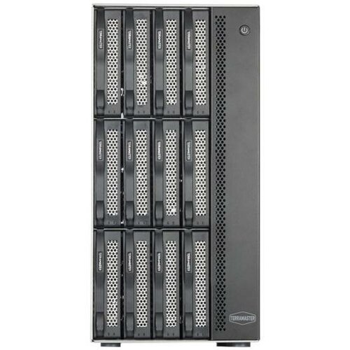 TerraMaster T12-423 tower NAS QC2,0(2,9) GhzCPU/8Gb(32)/RAID0,1,10,5,6, JBOD/up to 12 Hot Swap HDDs SATA(3,5