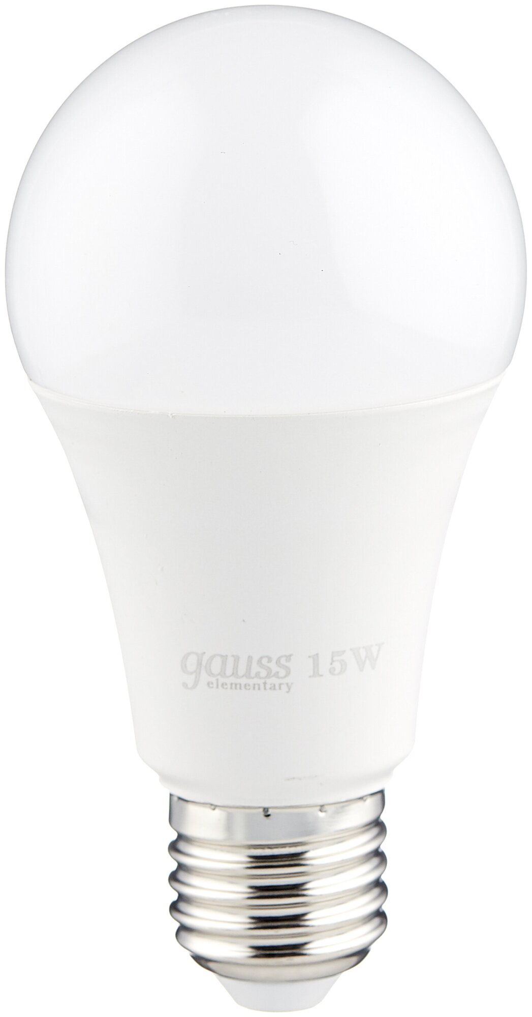 Светодиодная лампа Gauss Elementary LED A60 15W E27 4100K (упаковка 10 шт)