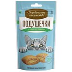 Лакомство для кошек Деревенские лакомства Подушечки с пюре из курицы - изображение