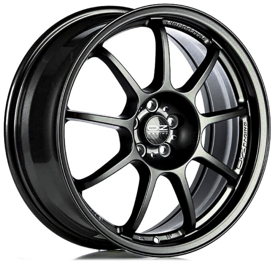 OZ W0182420653 OZ Alleggerita HLT 8,0x17 5/114,3 ET35 d-75 Matt Black (W0182420653) d-L