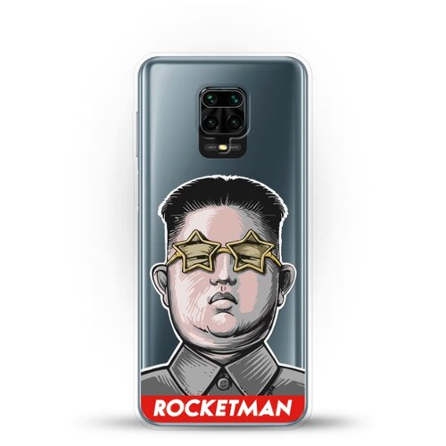 фото Силиконовый чехол rocketman на xiaomi redmi note 9s andy & paul