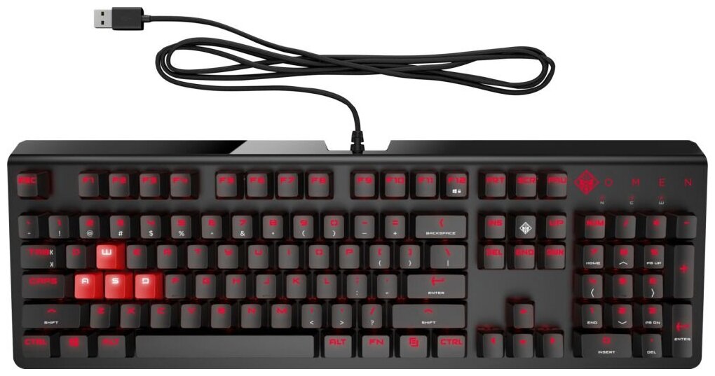 Игровая клавиатура HP OMEN Encoder 6YW75AA Black Cherry MX Brown