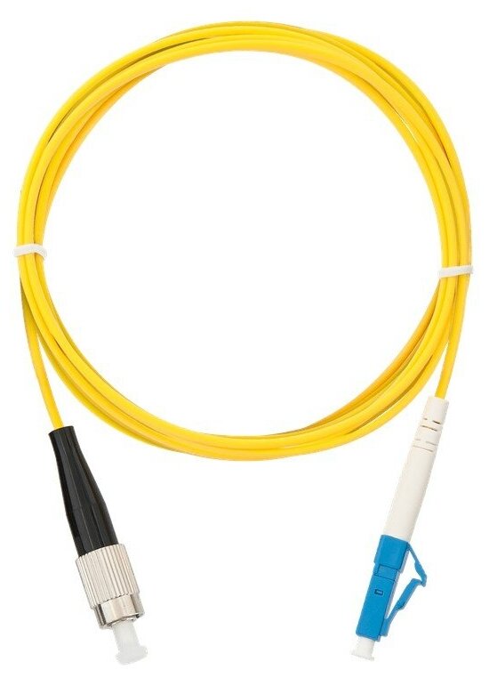 Переходной волоконно-оптический шнур NIKOMAX желтый 1м NMF-PC1S2C2-FCU-LCU-001 15893223