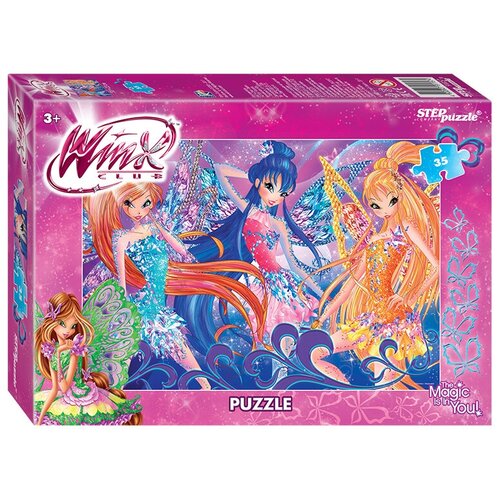 Набор пазлов Step puzzle Rainbow Winx - 2 (91157), 35 дет. мозаика puzzle 35 winx 2 rainbow