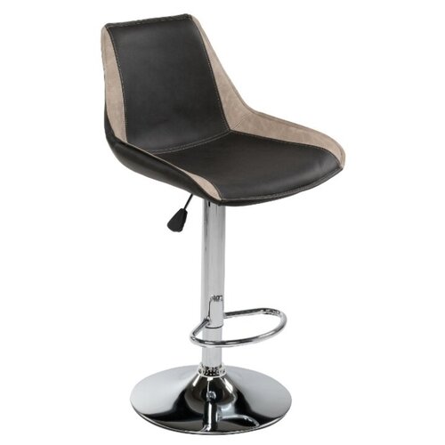 фото Барный стул woodville kozi черный / серый 1 шт.