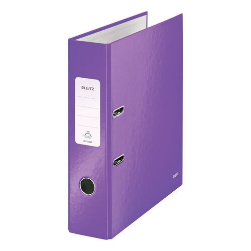 Leitz папка-регистратор 180° А4, пластик, фиолетовый