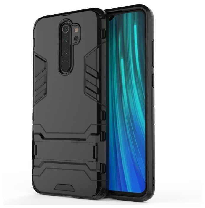 Чехол противоударный Armor Case для Xiaomi Redmi Note 8 Pro черный