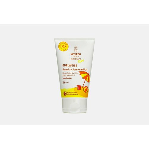Солнцезащитный крем для младенцев и детей spf 30 weleda baby kids sun edelweiss 4646₽