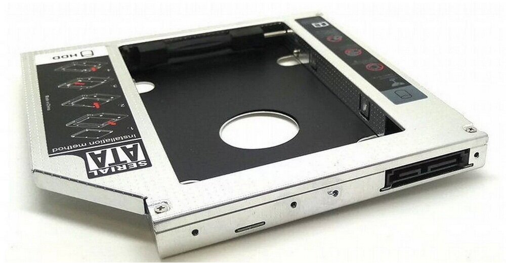 Переходник DVD to HDD(SSD) / Optibay 95 mm