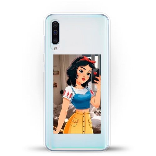 фото Силиконовый чехол белоснежка на samsung galaxy a50s andy & paul