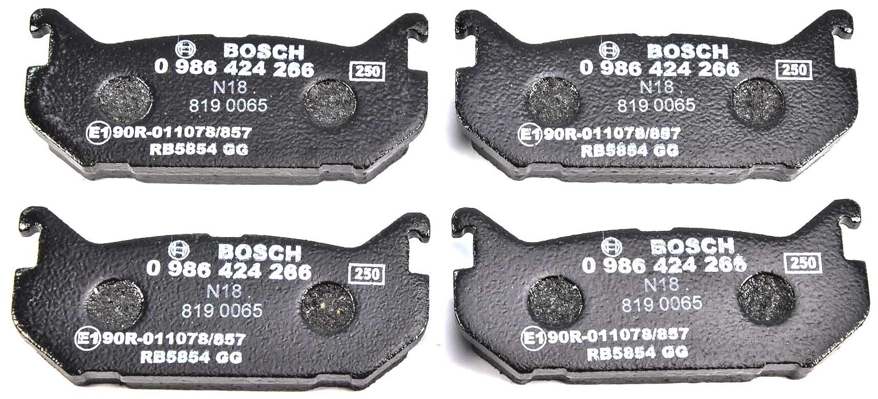 Колодки Тормозные Mazda 626 1.8-2.5 91-97/Mx-6 92-/Xedos 6 92- Задние Bosch арт. 0 986 424 266