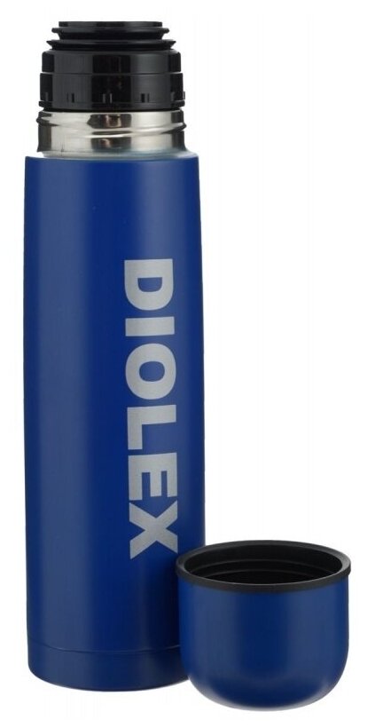 Классический термос Diolex DX-750-2, 0.75 л, синий
