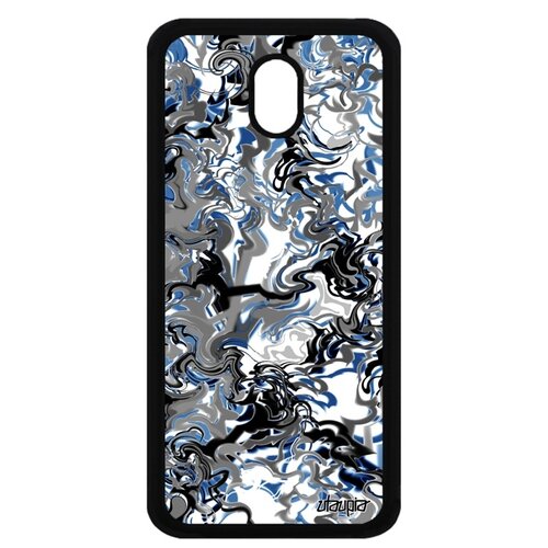 фото Чехол для телефонов samsung galaxy j3 2017, "мраморный фон" текстура спираль utaupia