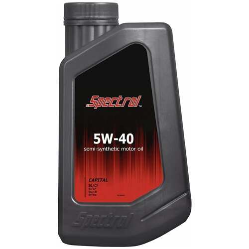 Синтетическое моторное масло Spectrol Капитал SAE 5W-40, 1 л