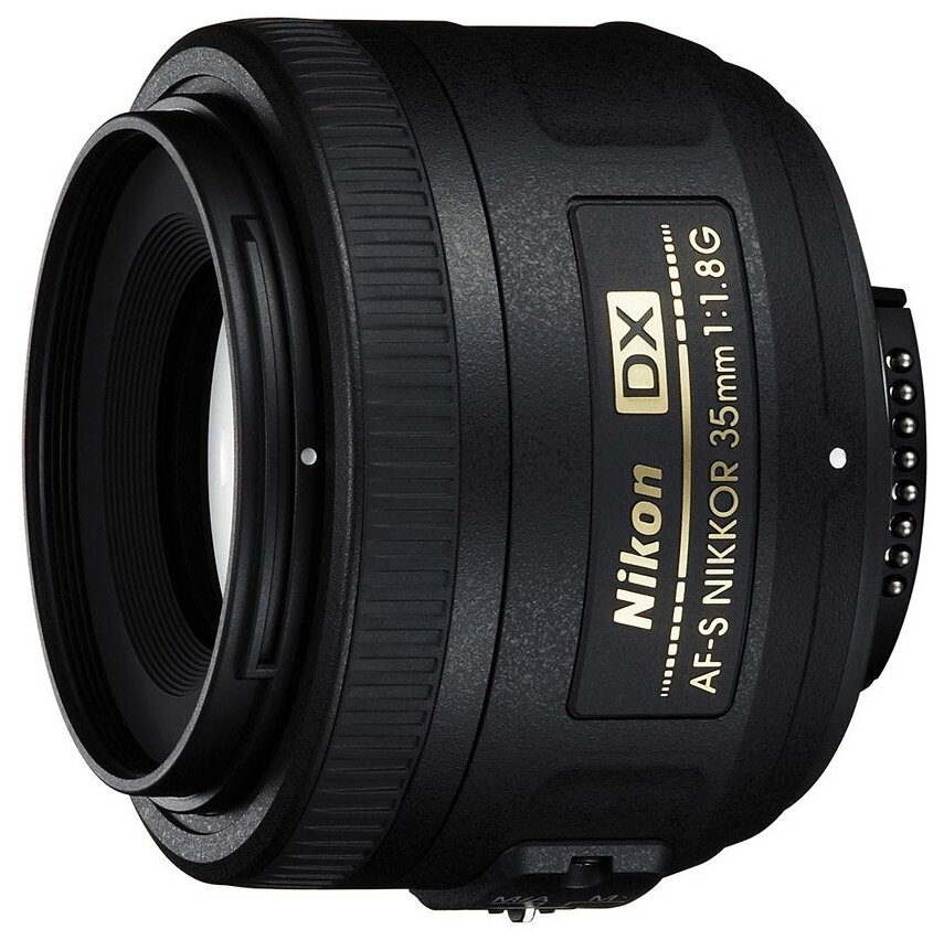 Объектив Nikon 35mm f/1.8G AF-S DX Nikkor — купить в интернет-магазине по низкой цене на Яндекс Маркете