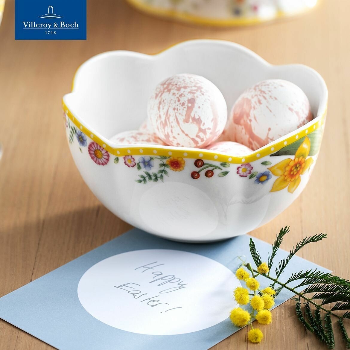 Чаша пасхальная Spring Awakening Villeroy & Boch, 14 см, 600 мл, Фарфор